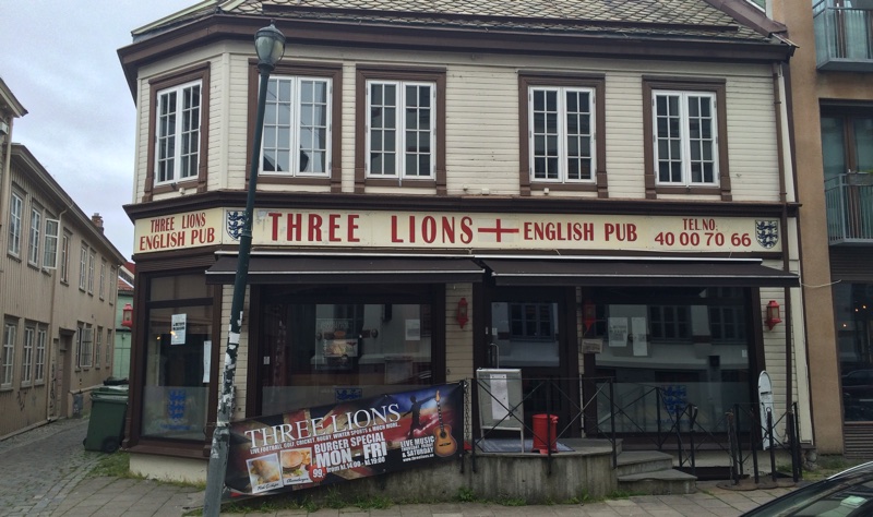 Three Lions in Trondheim